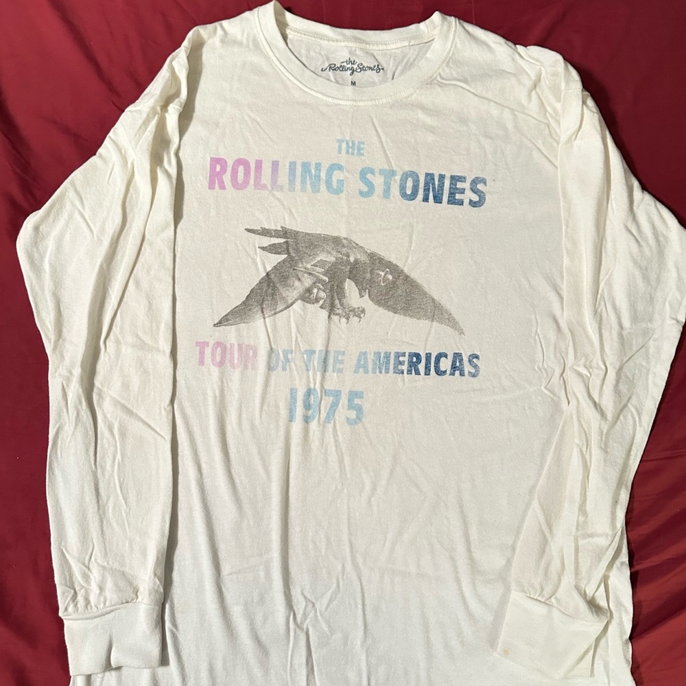 the Rolling Stones Cream Long Sleeve Shirt